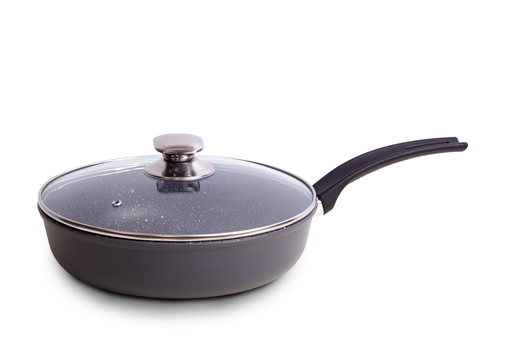 [AD40203] Frying pan with a glass lidd. 200 mm