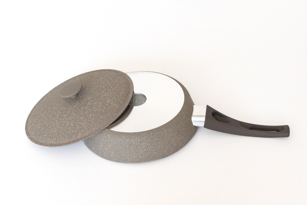 глибока сковорода з покриттям талко