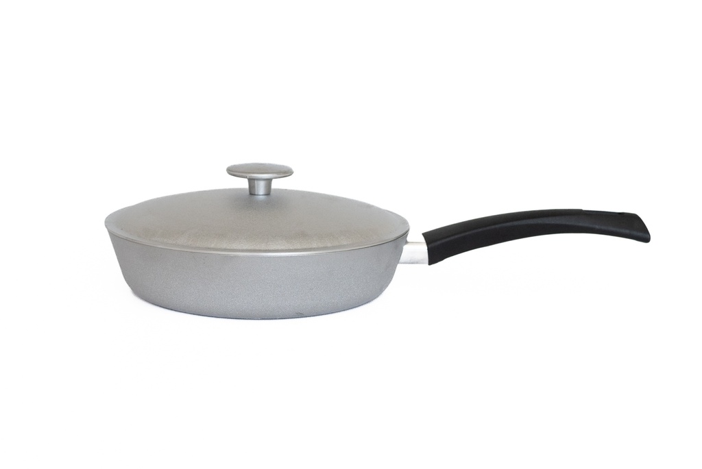 Сковорода з алюмінієвою кришкою, d. 220 мм