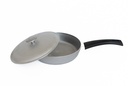 Сковорода з алюмінієвою кришкою, d. 220 мм
