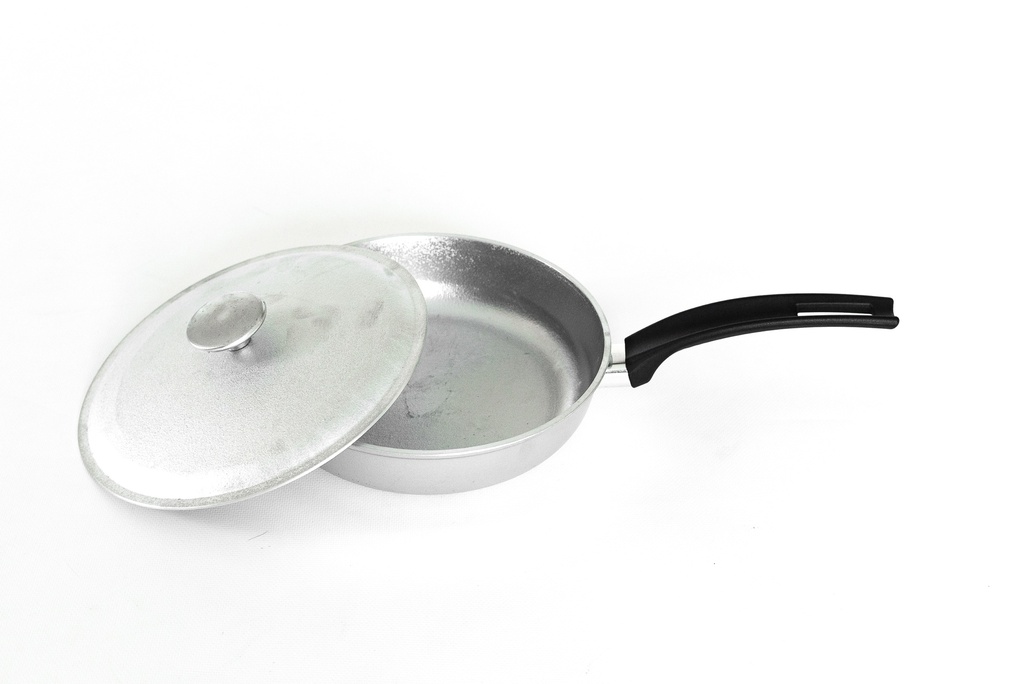 Сковорода з алюмінієвою кришкою, d. 220 мм