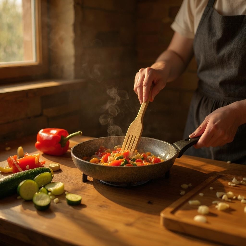 Сковорода з алюмінієвою кришкою, d. 260 мм