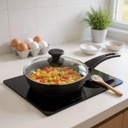 Сковорода зі скл.кришкою, d. 240 мм