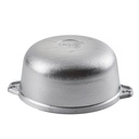 Казан з алюмінієвою кришкою, об'єм 4л