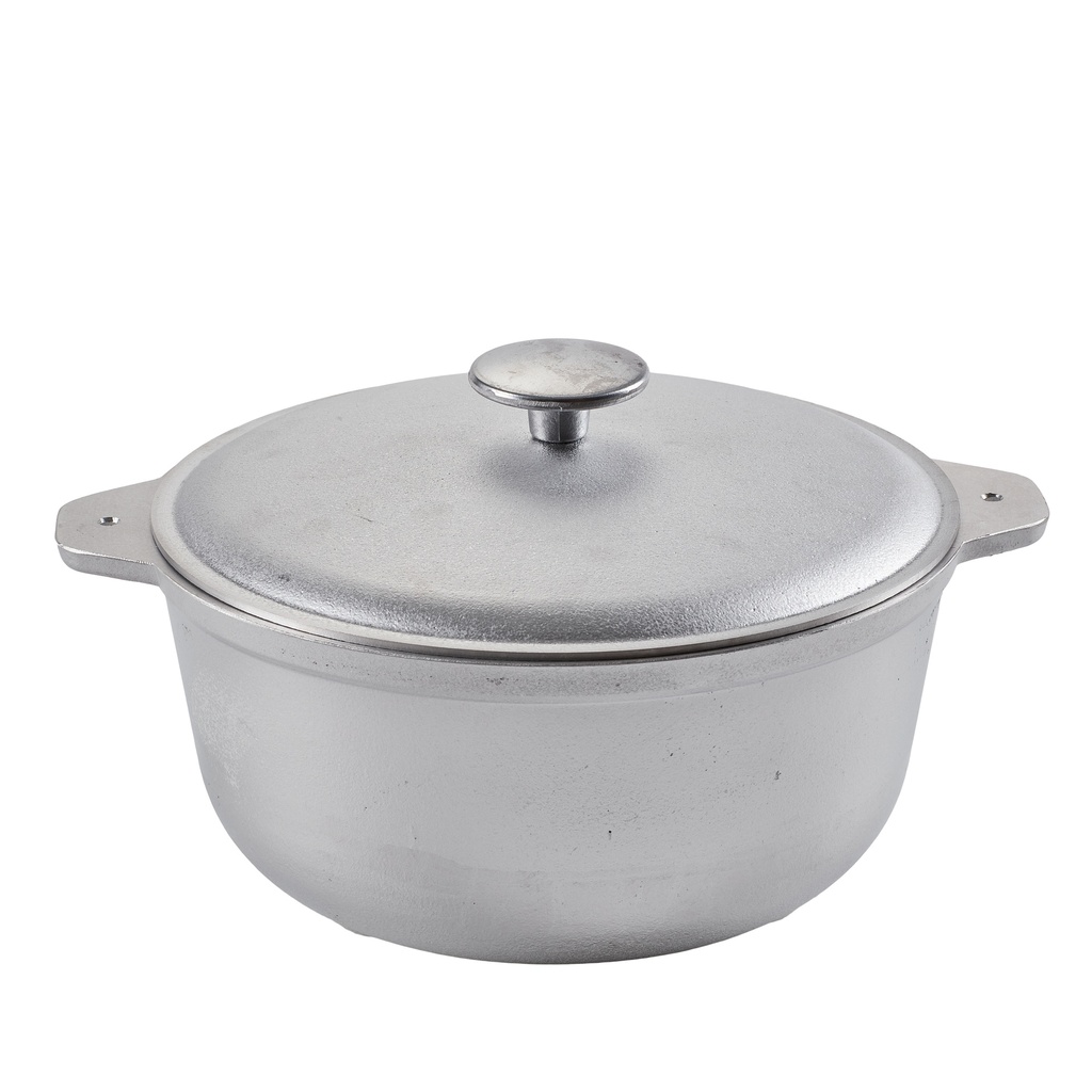 Казан з алюмінієвою кришкою, об'єм 4л