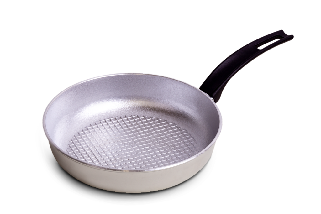 Frying pan with corrugated bottom and without lid,d. 240 mm