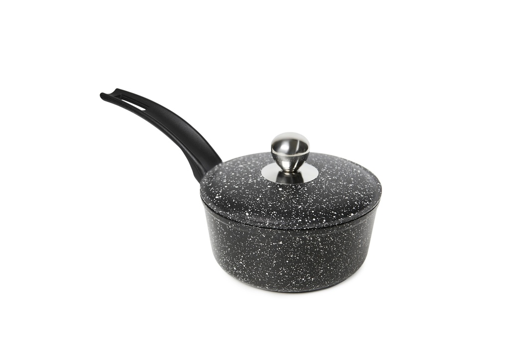 Fondue-Topf 1,2 l, mit Aluminiumdeckel.