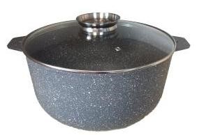 Cauldron 8 L with a glass lid