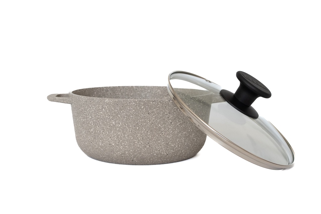 Pot 2 L with a glass  lid