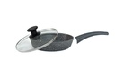 Frying pan with a glass lid,d. 220 mm