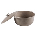 Antihaft-Topf mit Aluminiumdeckel, 3 Liter Fassungsvermögen АА10031