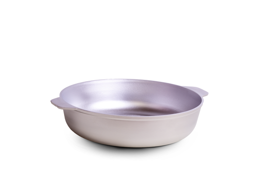 [D41320] Pfanne mit zwei Aluminiumgriffen ohne Deckel