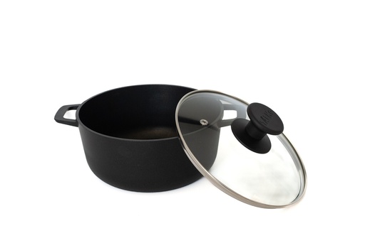 [А3202] Pot 2 L with a glass  lid