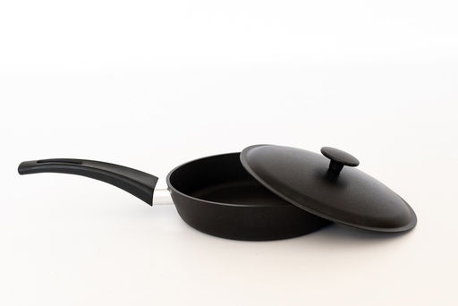 [А50261] Frying pan with aluminum lid,d. 260 mm